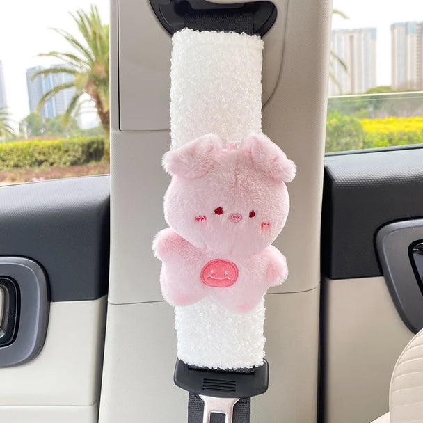 Cute Bear Car Seat Belt Pads