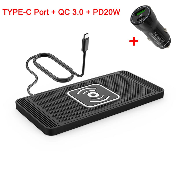 Wireless Charging Mat for Car – Premium Mobile Device Charging Solution