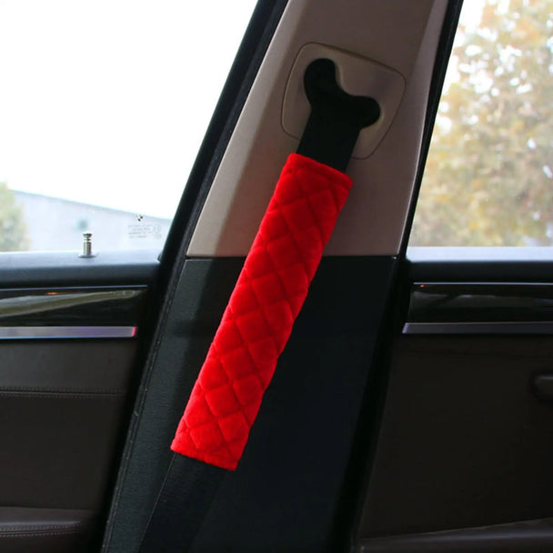 Soft Plush Car Seat Belt Shoulder Cover
