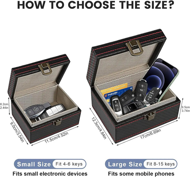 Faraday case for car key