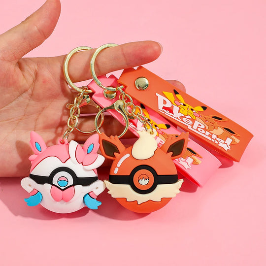 Pokémon Ball Keychain For Car