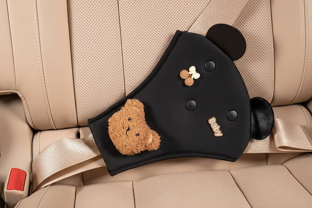 Kid'S Seat Belt Cover Pad, Neck & Abdomen Cushion For Child