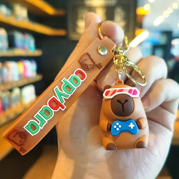 Cute Capybara Car Keychain Gifts