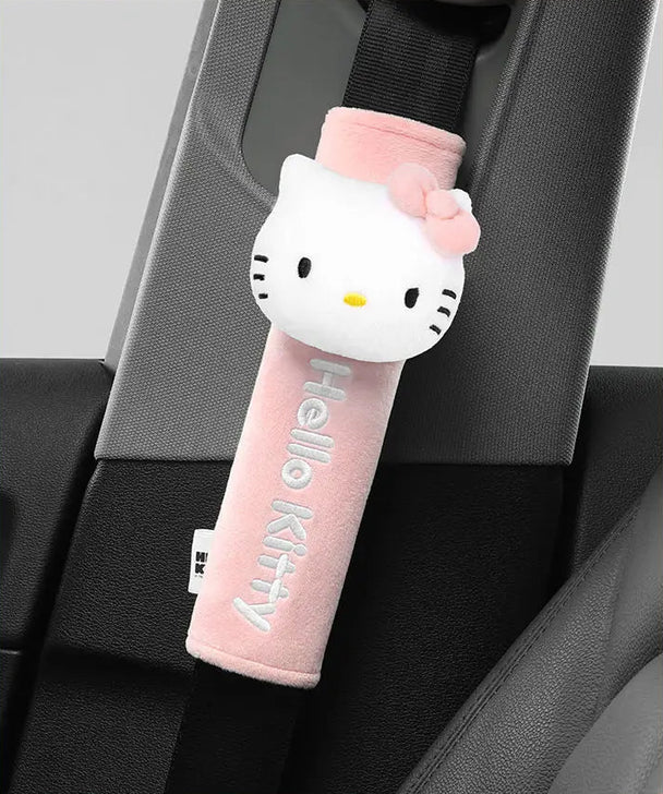 Hello Kitty Automobile Seat Belt Protector | AutoMania