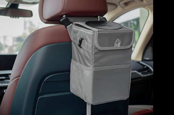 Car Trash Can with Lid