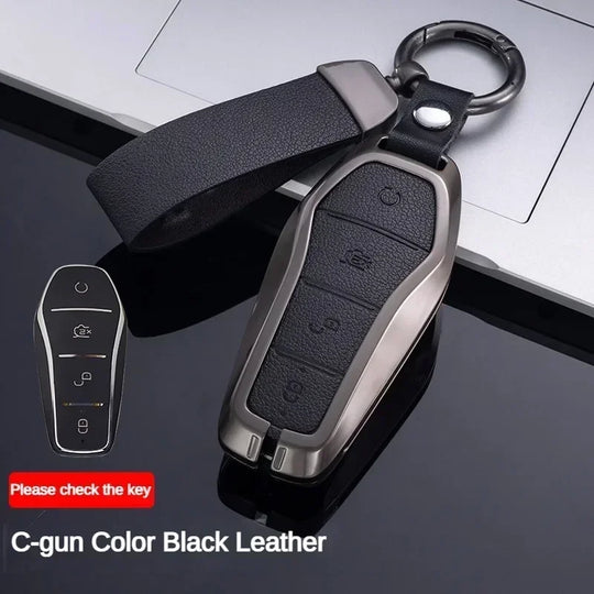 Car Key Metallic Car  | Smart Car Key Fob Case Cover