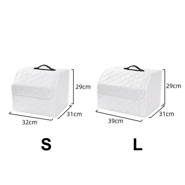 Elegant Pink Car Trunk Organizer for Women