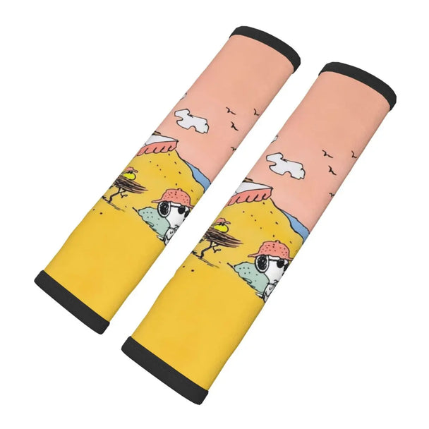 Snoopys Car Seat Belt Pads 2 PCS