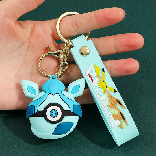 Pokémon Ball Keychain For Car
