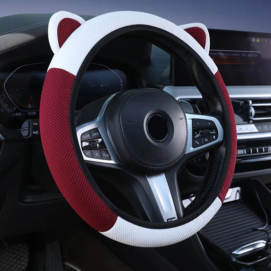 Car Steering Wheel Cover Anti-slip |  Cat Ears Design
