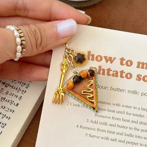 Food Toys Car Keychain Accessories Gift