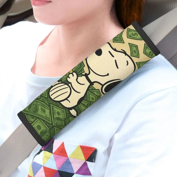 Snoopys Car Seat Belt Pads 2 PCS