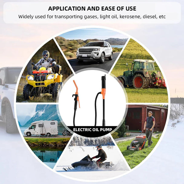 12V Electric Hand Fuel Pump – Professional Fuel Transfer Solution