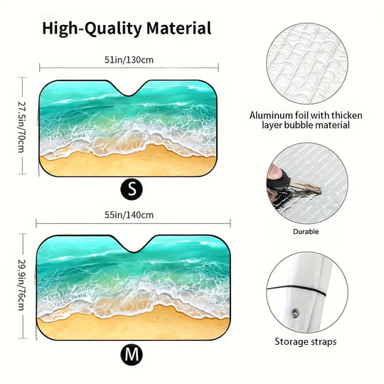 Beach Car Windshield