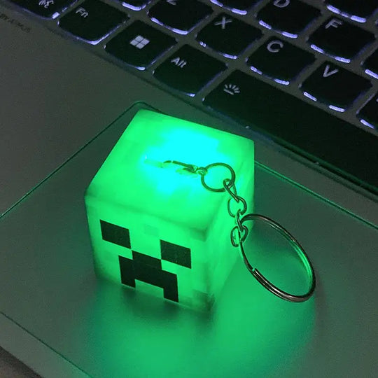 LED Light USB Car Keychain Gifts