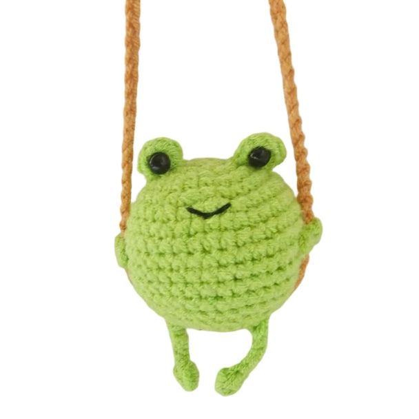 Cartoon Animal Crochet Car Accessories