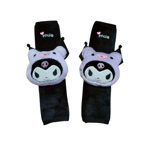 Cute Kuromi Car Seat Belt Shoulder Pads