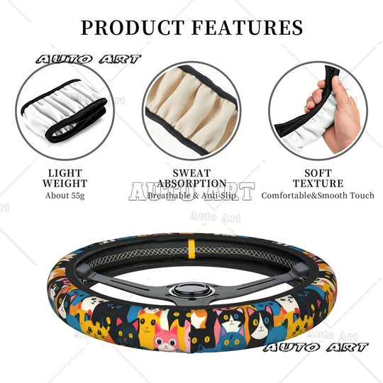 Cute Steering Wheel Cover Universal