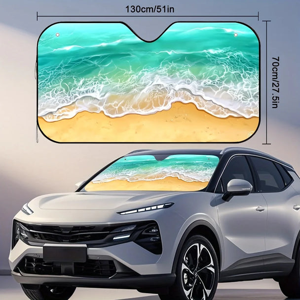 Beach Car Windshield