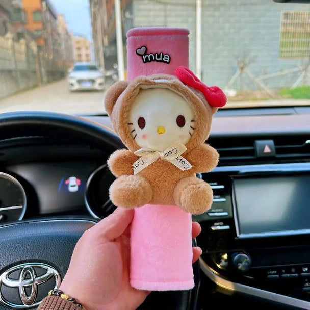 Seat Belt Cover Hello Kitty | AutoMania
