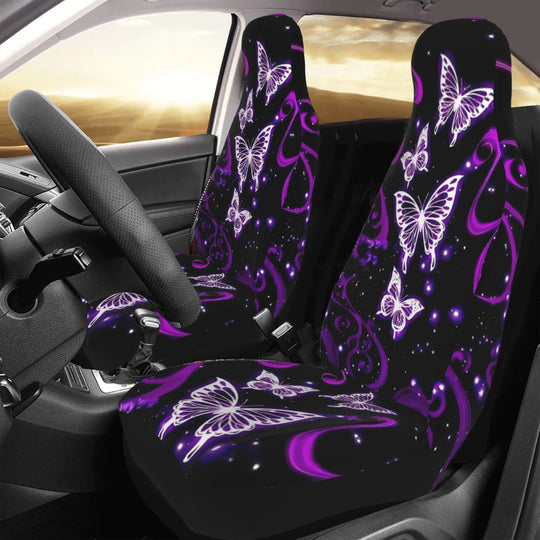 Purple Car Seat Cover – Premium Butterfly Protection for Your Vehicle