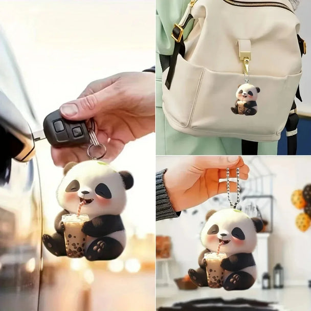 Panda Car Mirror Hanging Accessories