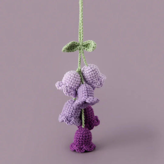 Crochet Flowers Hanging Crochet Car Accessories