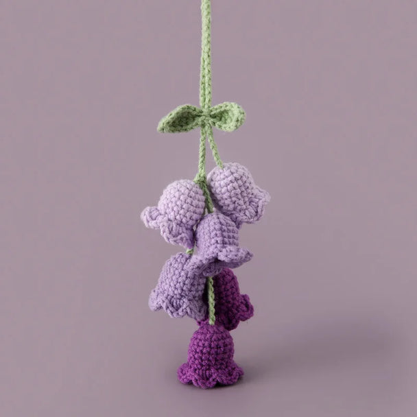 Crochet Flowers Hanging Crochet Car Accessories
