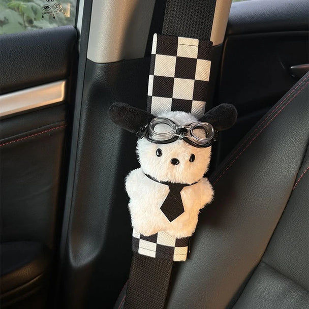 Plush Car Seat Belt Shoulder Protection