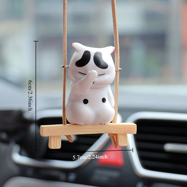 Cat Swing Car Accessories Hanging Accessories