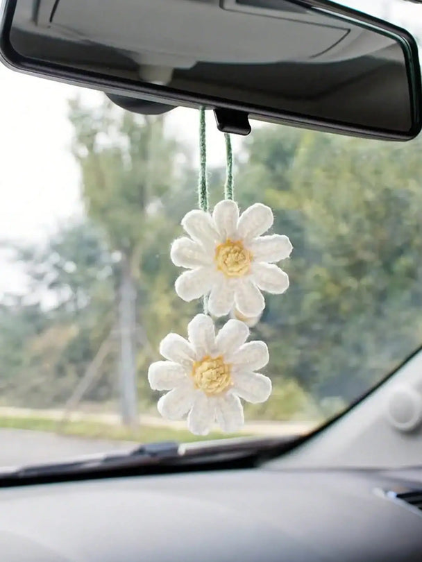 Hanging Daisy Flower Car Accessories