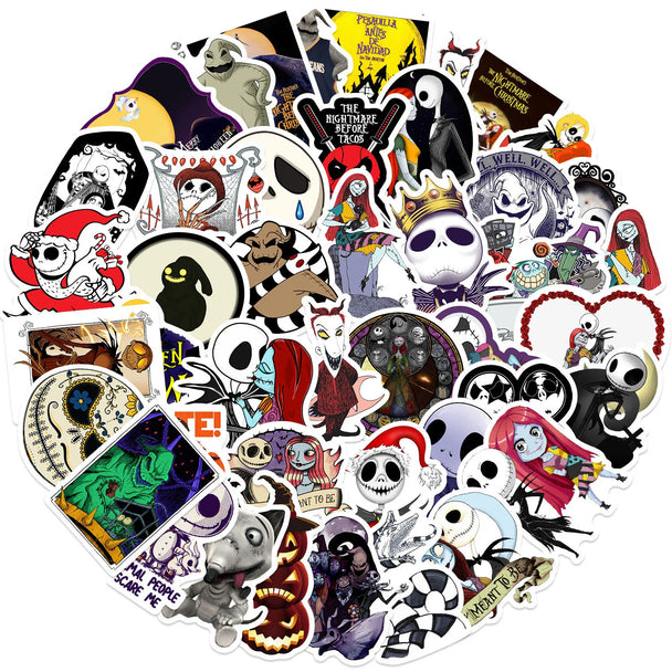 Nightmare Before Christmas Car Stickers
