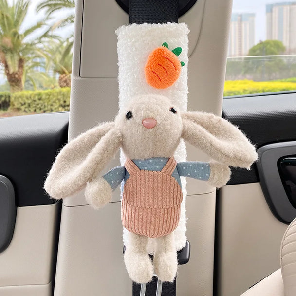 Cute Bear Car Seat Belt Pads