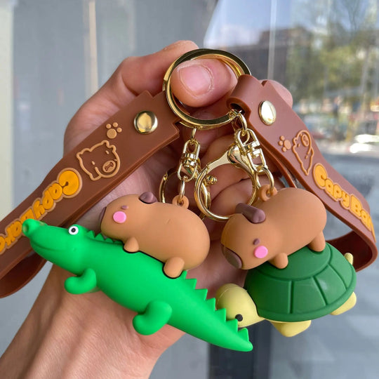 Cute Capybara Keychains For Car