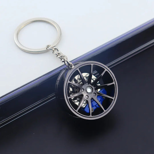 3D Wheel Keychain For Men