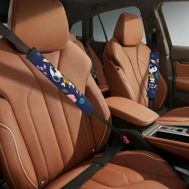 Snoopys Car Seat Belt Pads 2 PCS