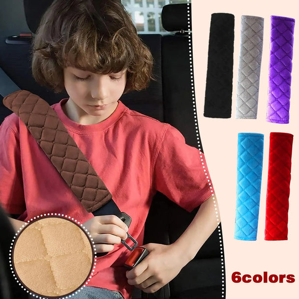Soft Plush Car Seat Belt Shoulder Cover