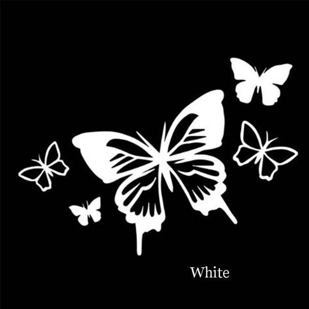 butterfly reflective stickers