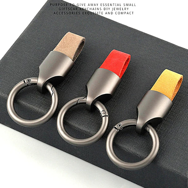 Leather Keychains for Women & Men