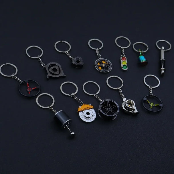 Steel Car Keychain Gift for Men