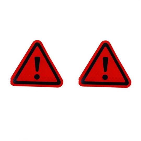 reflective triangle stickers