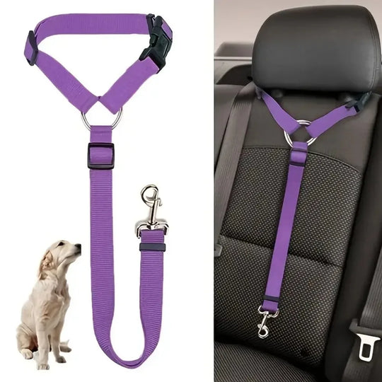Adjustable dog car seat belt | AutoMania