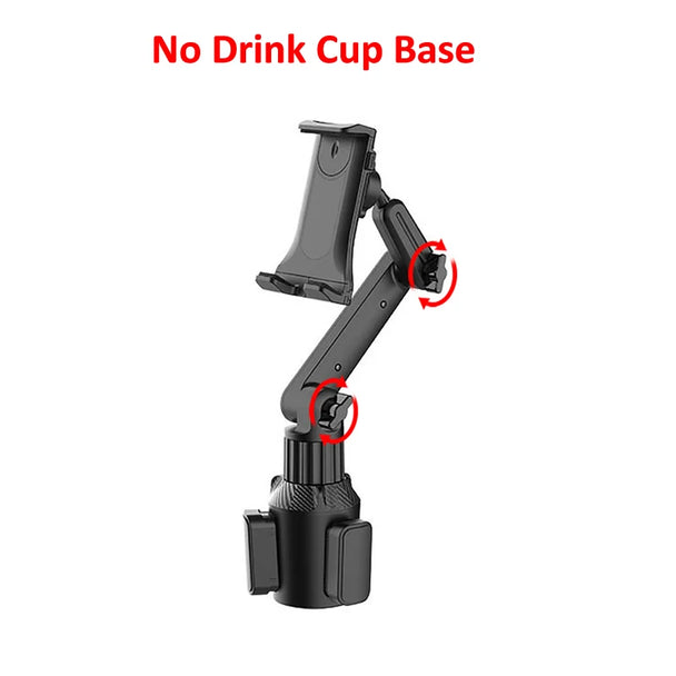 Tablet Car Mount Cup holder – Premium 360° Adjustable Vehicle Tablet Holder