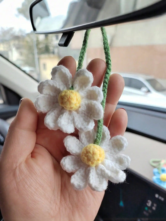 Hanging Daisy Flower Car Accessories