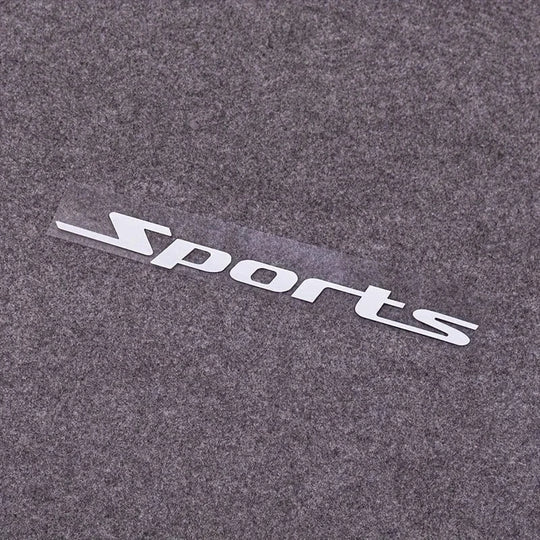 Large Reflective Stickers for Modern Vehicle