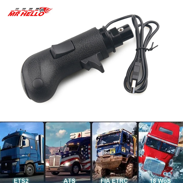 Pistol grip shift knob