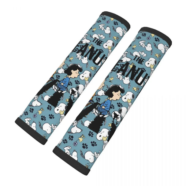 Snoopys Car Seat Belt Pads 2 PCS