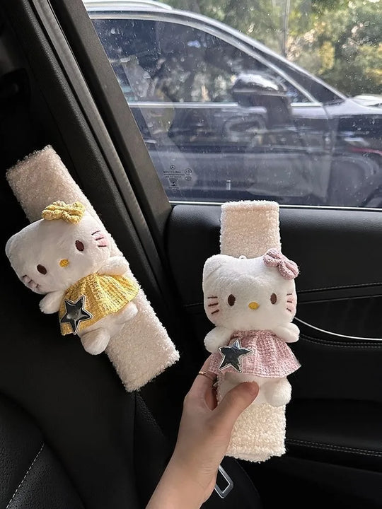 Seat Belt Hello Kitty For Car - AutoMania