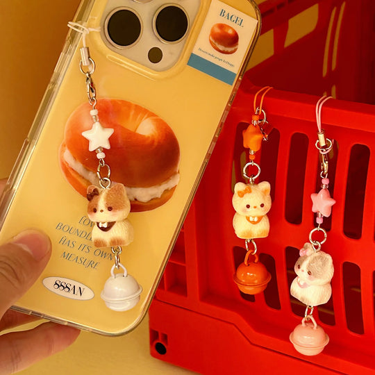 Cute Cat Keychain For Car