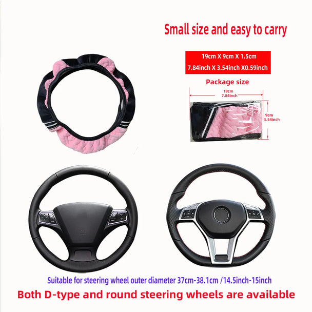 Soft Steering Wheel Covers | Warm Hand For Women